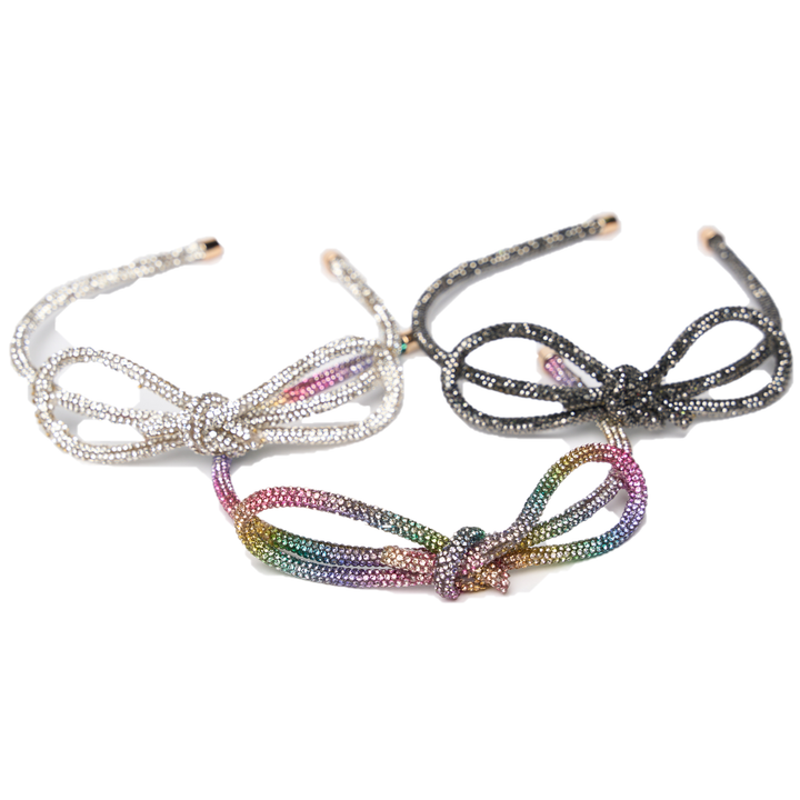 Bow Rhinestone Headband