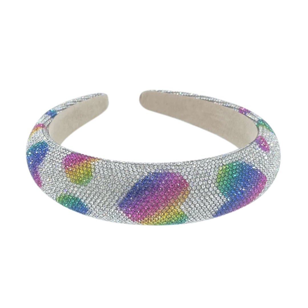 Rhinestone Heart Headband