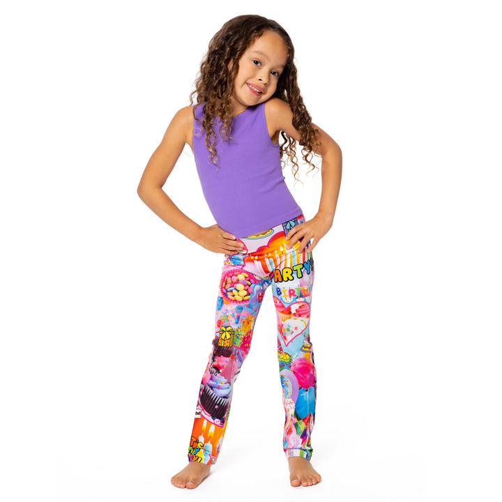 Little Girl's (4-7) Dani Kates It's My Birthday Leggings