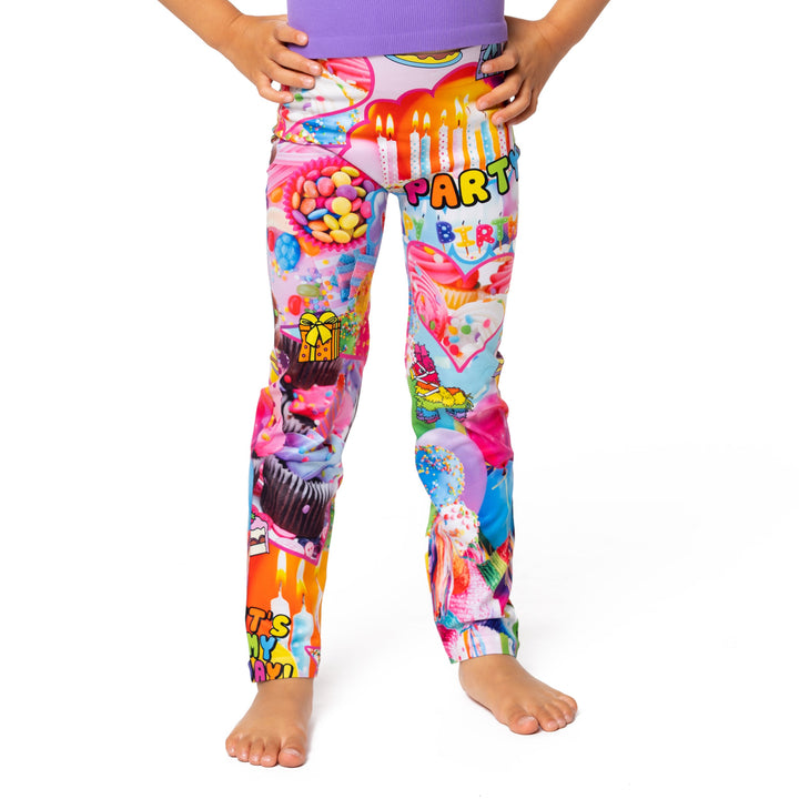 Little Girl's (4-7) Dani Kates It's My Birthday Leggings