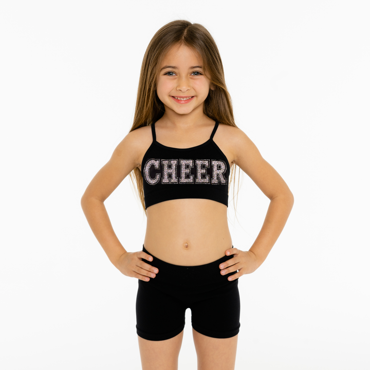 Little Girl's (4-6x) "CHEER" Bra Cami