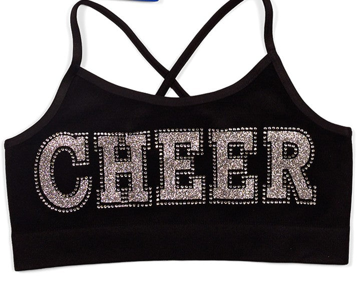 Little Girl's (4-6x) "CHEER" Bra Cami