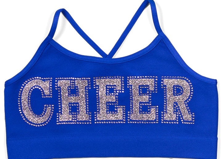 Little Girl's (4-6x) "CHEER" Bra Cami