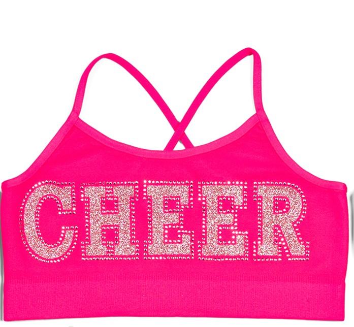 Little Girl's (4-6x) "CHEER" Bra Cami