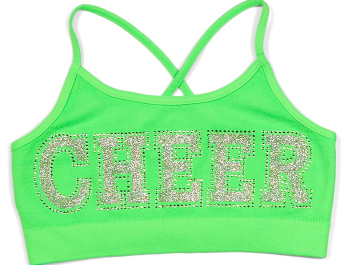 Little Girl's (4-6x) "CHEER" Bra Cami