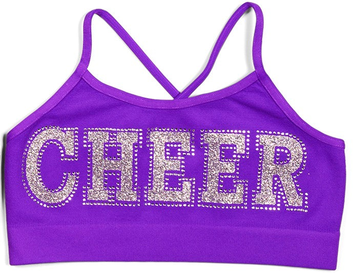 Little Girl's (4-6x) "CHEER" Bra Cami