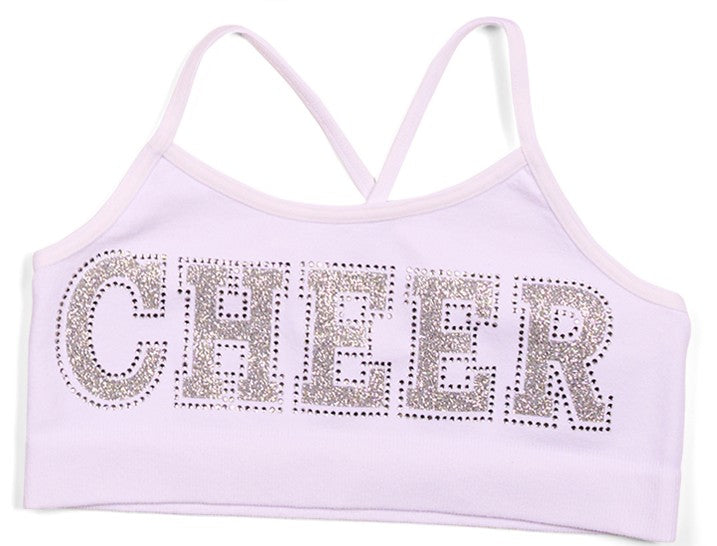 Little Girl's (4-6x) "CHEER" Bra Cami