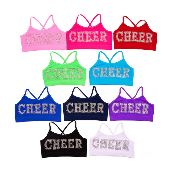 Little Girl's (4-6x) "CHEER" Bra Cami