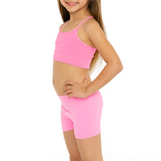 Little Girl's (4-6x) Solid Boy Shorts