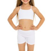 Little Girl's (4-6x) Solid Boy Shorts