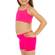 Little Girl's (4-6x) Solid Boy Shorts