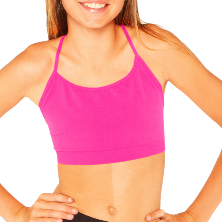 Little Girl's (4-7) Cage Back Bra Cami