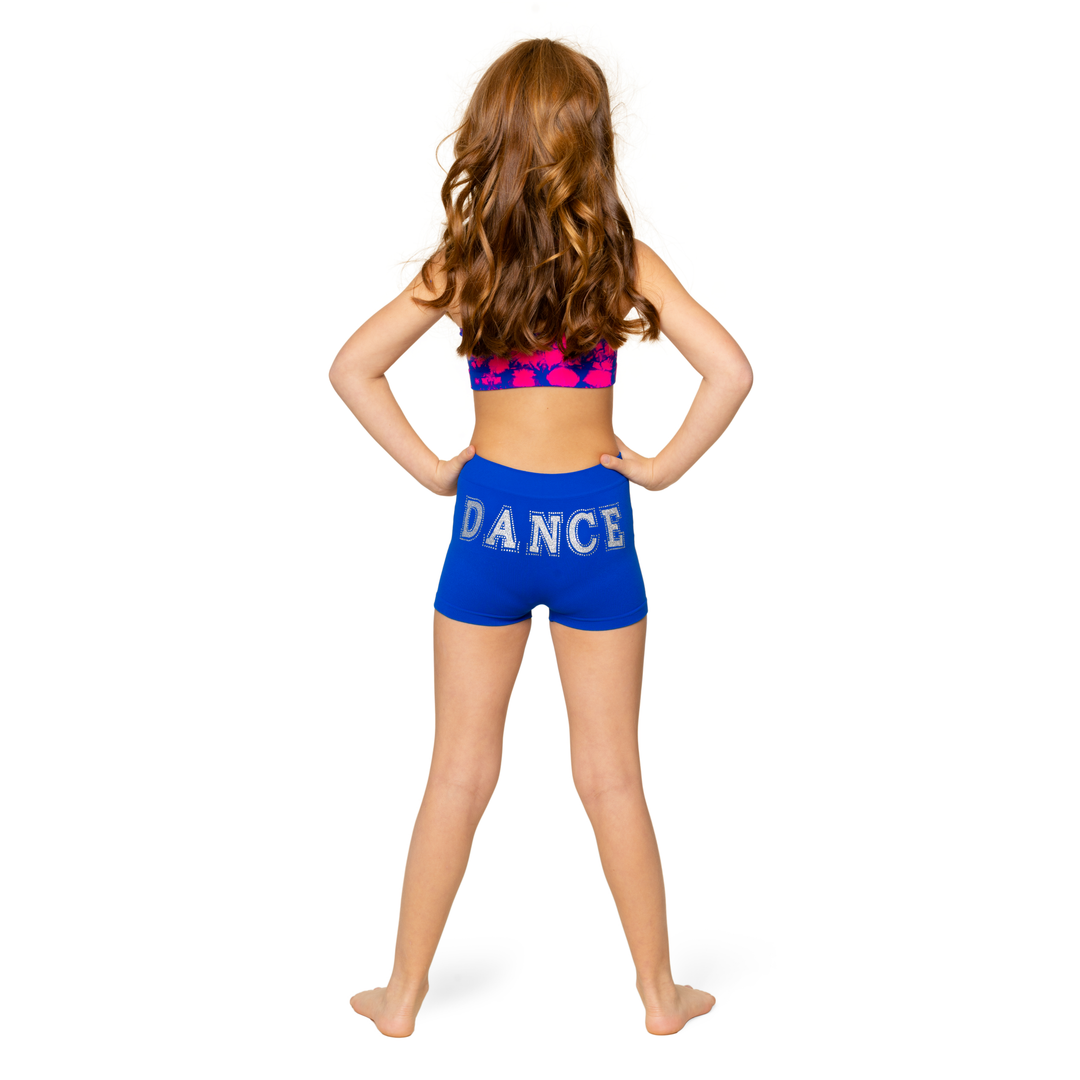 Little Girl's (4-7) "DANCE" Boy Shorts