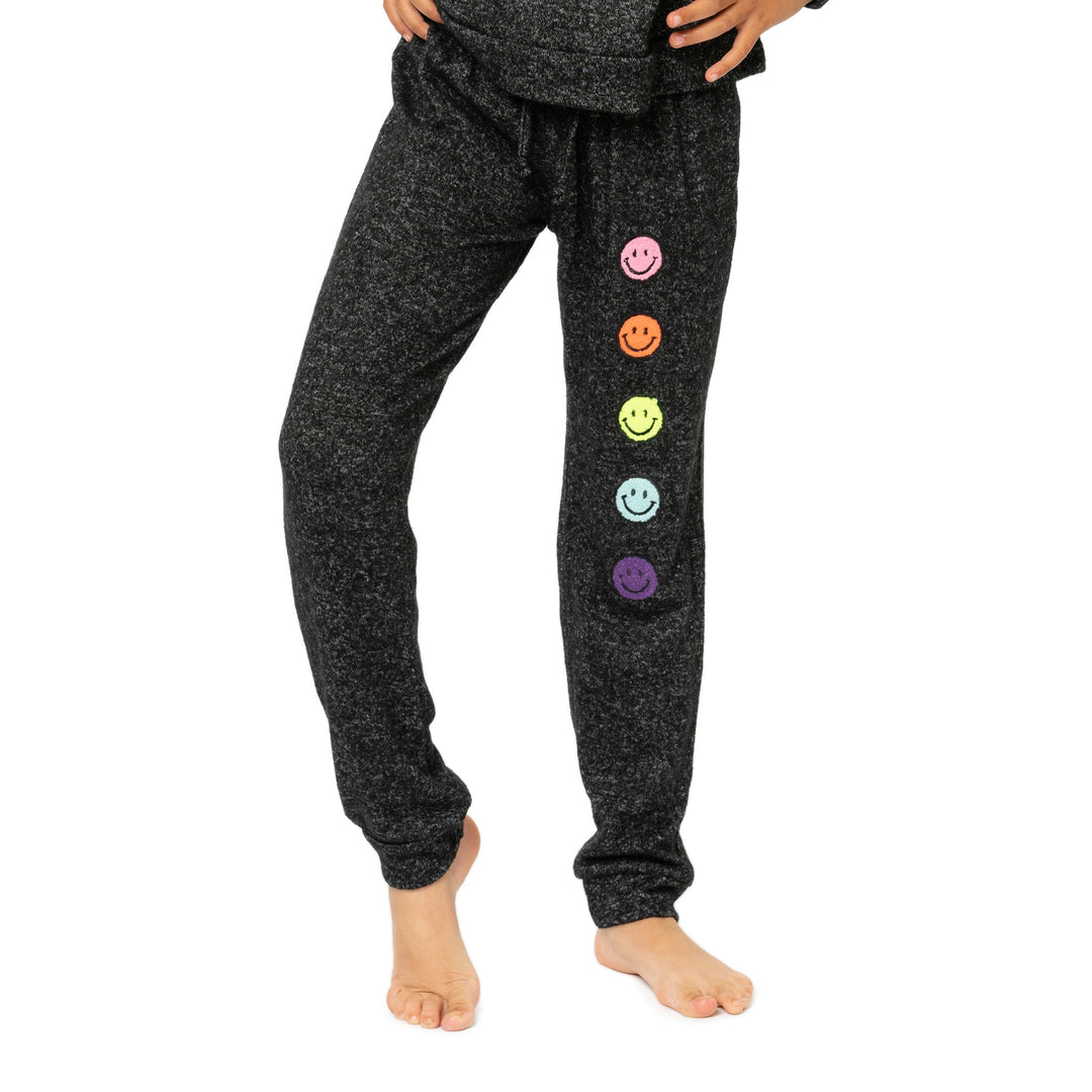 Little Girl's (4-6x) Hacci Sweatpants with Baby Chenille