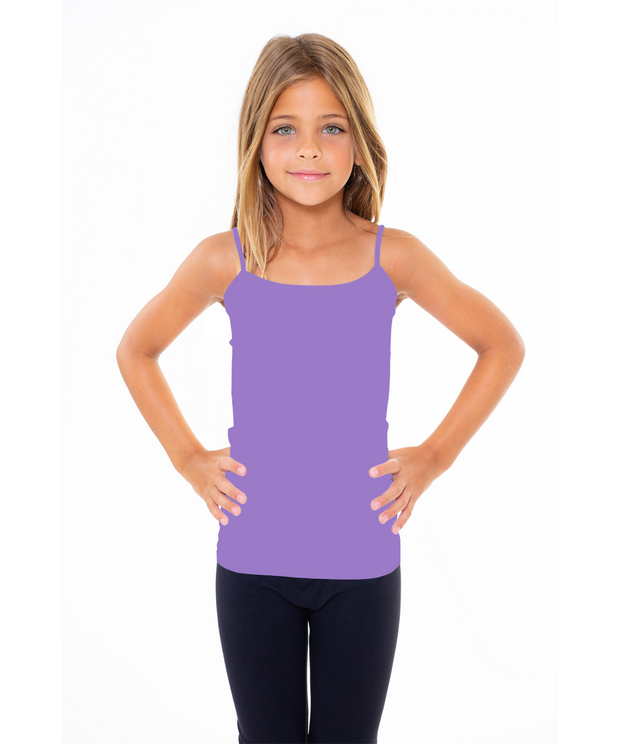 Girl's (7-10) Solid Full Cami