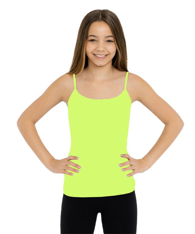 Girl's (10-14) Solid Full Cami