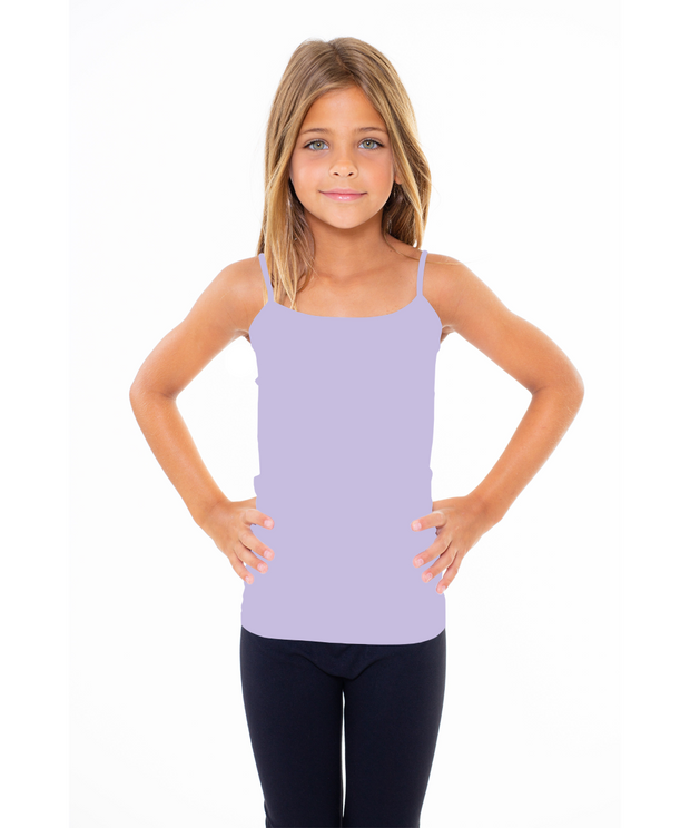 Girl's (7-10) Solid Full Cami