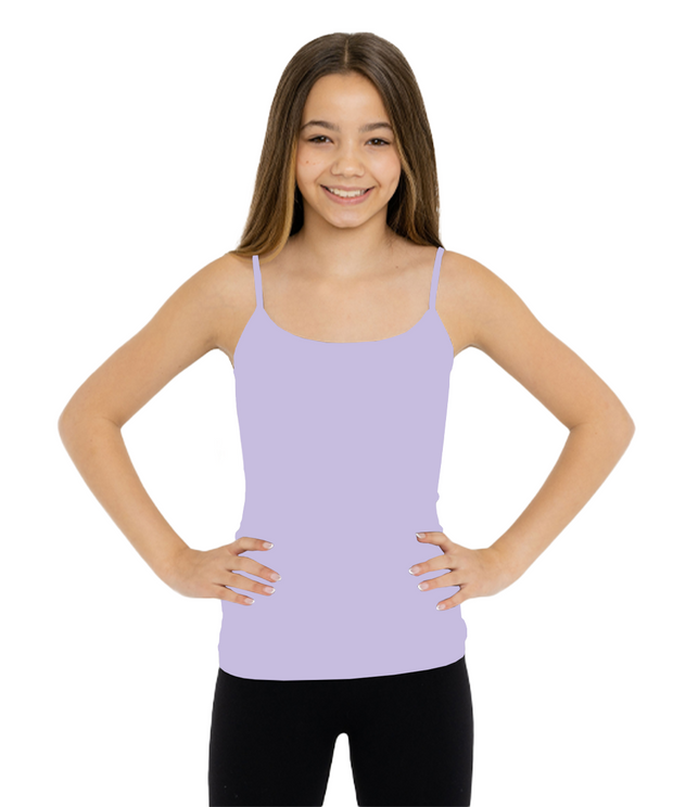 Girl's (10-14) Solid Full Cami