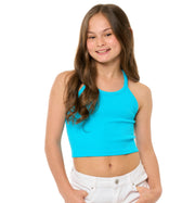 Girl's (8-12) Happiness Crop Tank Top