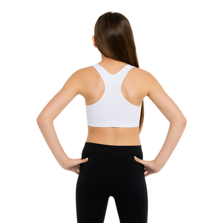 Girl's (8-14) Racer Back Sports Bra