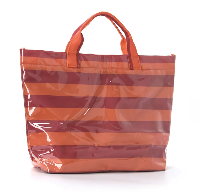 Malibu Coated Striped Totes - Fall Styles