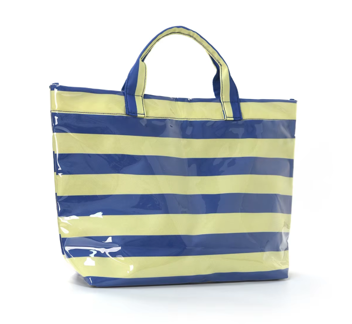 Malibu Coated Striped Totes - Fall Styles