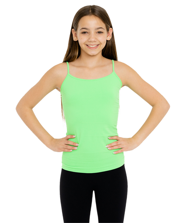 Girl's (10-14) Solid Full Cami