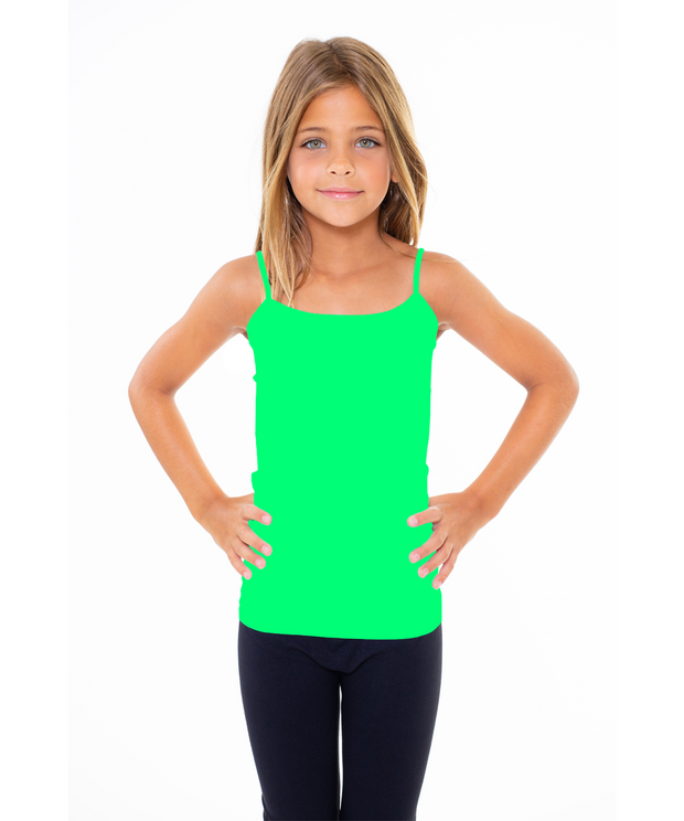Girl's (7-10) Solid Full Cami
