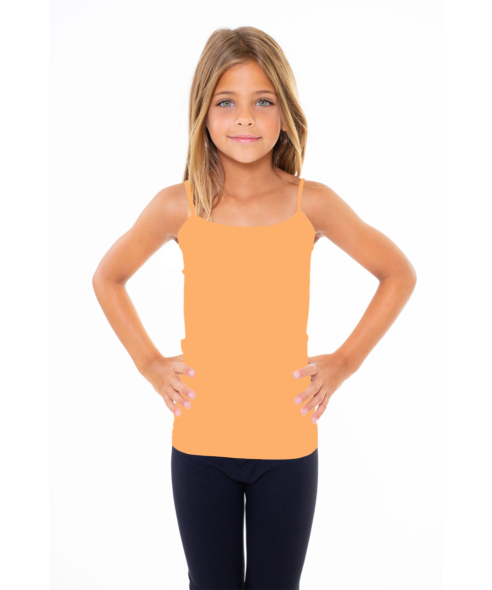 Girl's (7-10) Solid Full Cami