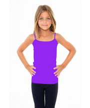 Girl's (7-10) Solid Full Cami
