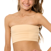 Girl's (7-14) Solid Bandeau