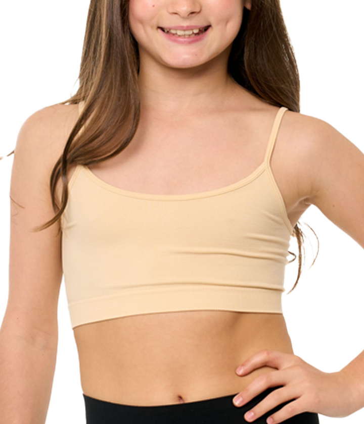 Girl's (7-14) Bandeau Bra Cami