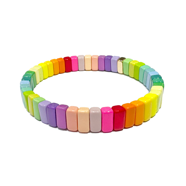 Neon Rainbow Bracelet Collection - 2 styles