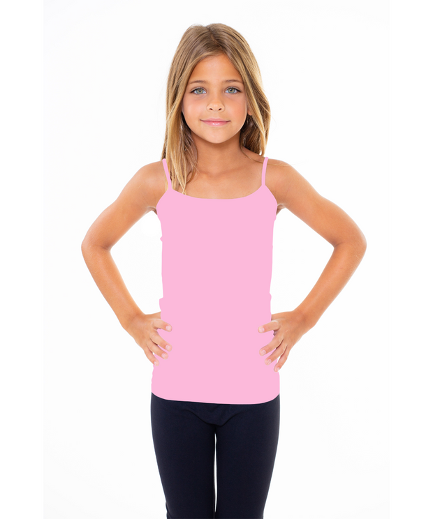 Girl's (7-10) Solid Full Cami