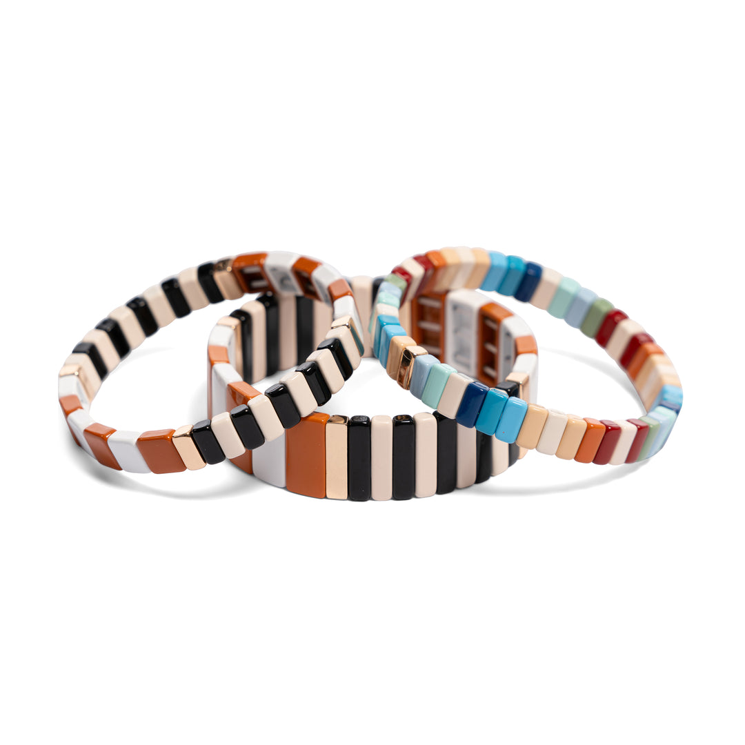 Scotch Kiss Tile Bracelet Collection