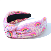 Knotted Sequin Headband