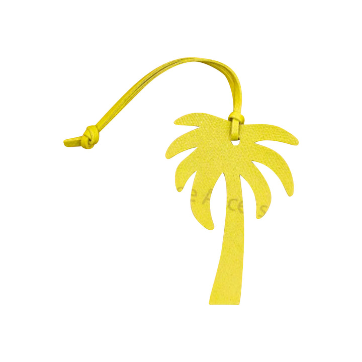 Palm Tree Bag Charms - Faux Leather - 9 colors