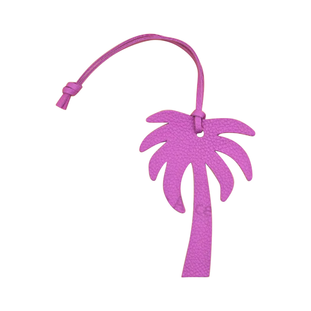 Palm Tree Bag Charms - Faux Leather - 9 colors