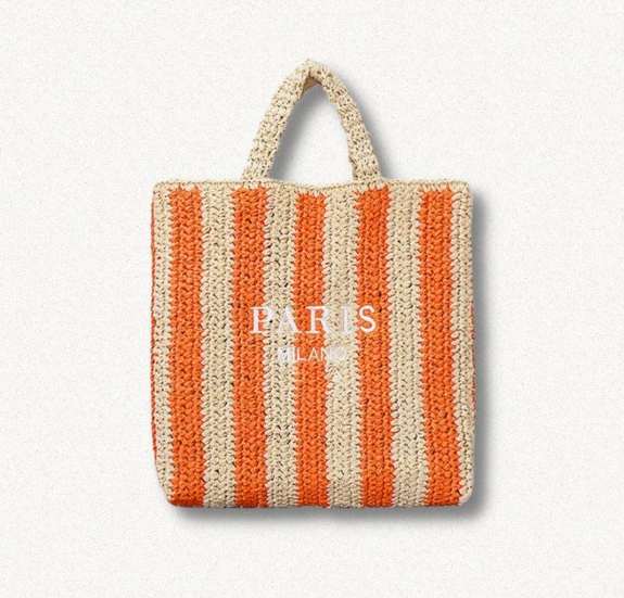 Raffia Beach Tote Bag
