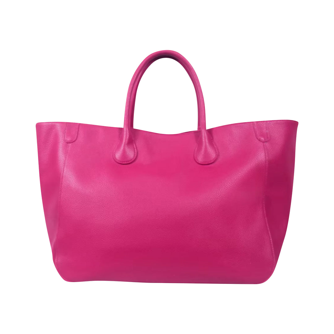 "The Madison" Faux Leather Tote Bag