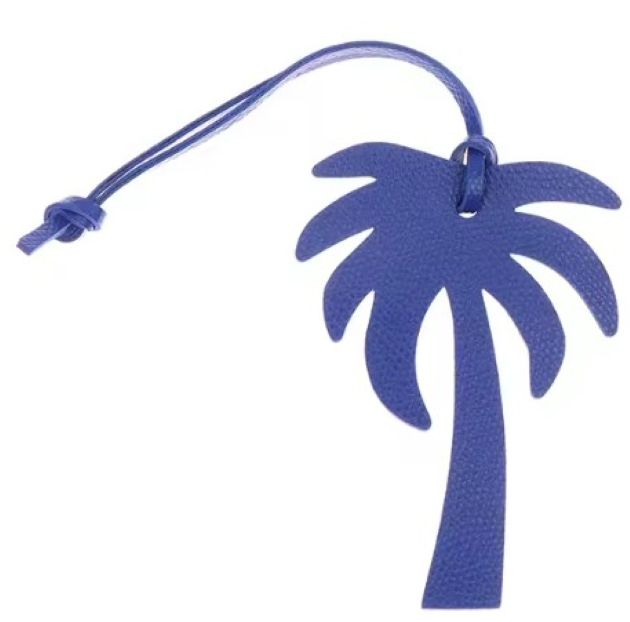 Palm Tree Bag Charms - Faux Leather