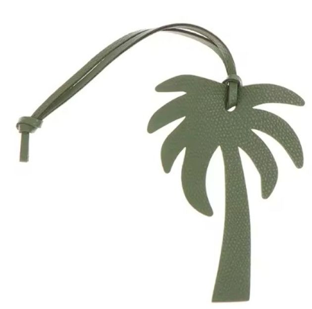 Palm Tree Bag Charms - Faux Leather