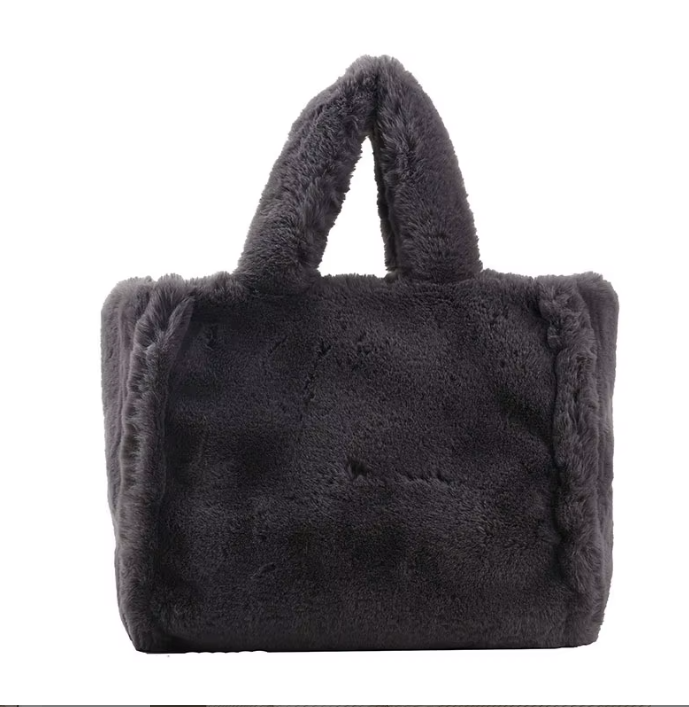 Large Faux Fur Purses