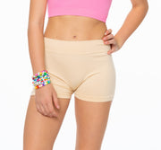 Girl's (10-14) Solid Boy Shorts