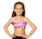 Little Girl's (4-6x) "DANCE" Tie Dye Bra Cami