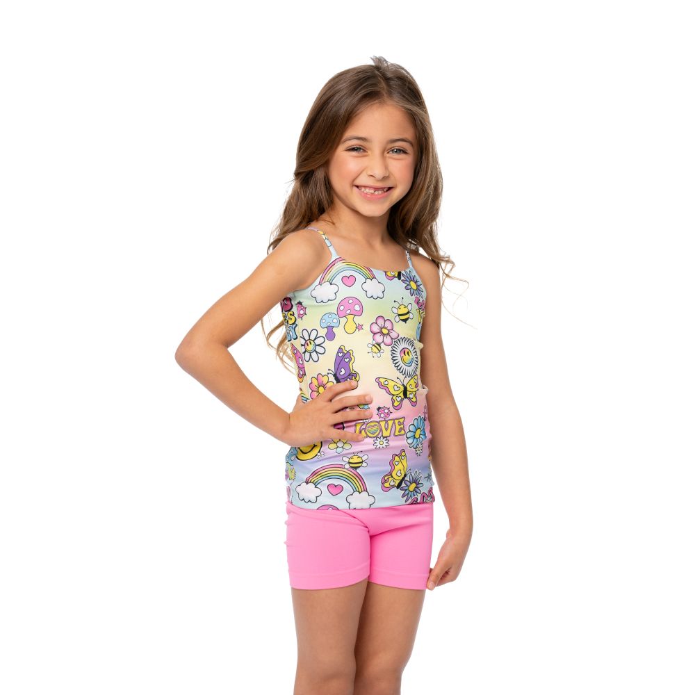 Little Girl's (4-6x) Solid Bike Shorts