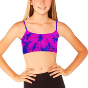 Girl's (8-14) Tie Dye Bandeau Bra Cami