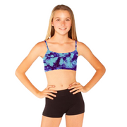 Girl's (8-14) Tie Dye Bandeau Bra Cami