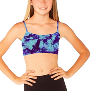 Girl's (8-14) Tie Dye Bandeau Bra Cami