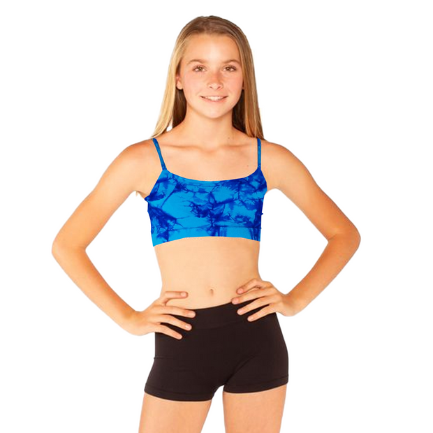 Girl's (8-14) Tie Dye Bandeau Bra Cami